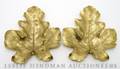 A Pair of Bronze Leaf Form Dishes Virginia Metalcrafters