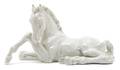 A Meissen Blanc de Chine Figure of a Horse
