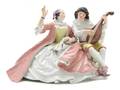 A Meissen Porcelain Figural Group