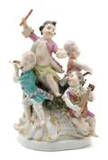 A Meissen Porcelain Figural Group