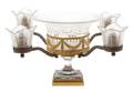A French Cut Glass and Ormolu Mounted Center Bowl Attributed to Baccarat