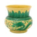 A Chinese Green and Yellow Porcelain Vessel