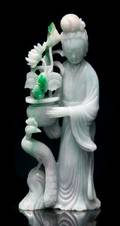 A Jade Figure of Guanyin