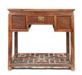 An Asian Hardwood Desk