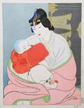 A Woodblock Print Paul Jacoulet French 19021960