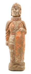 A Chinese Pottery Tomb Figure