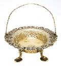 An Irish Silver Sweetmeat Basket