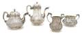 A Four Piece English Silver Tea Set Robert Gerard II