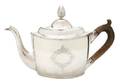 An English Silver Teapot Peter Ann  William Bateman