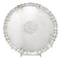 A George II Silver Salver John Tuite