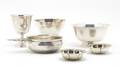 A Collection of Six American Sterling Silver Articles
