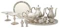 An American Sterling Silver Tea Service Marshall Field  Co