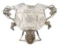 A Spanish Colonial Silver Jardiniere Peruvian
