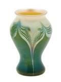 A Tiffany Favrile Glass Vase