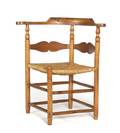 An American Pine Corner Chair