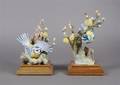 A Pair of Royal Worcester Dorothy Doughty Birds Blue Tit