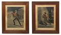 A Pair of Lithographs Currier and Ives