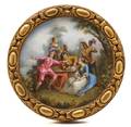 A Continental Porcelain Plaque