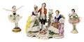 A Dresden Porcelain Figural Group