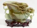 CELADEON JADE RHYTON LIBATION CUP