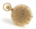 A 14 Karat Yellow Gold Pocket Watch Elgin