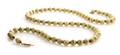 A 14 Karat Yellow Gold Bead Necklace