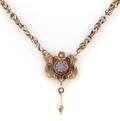 A 14 Karat Rose Gold Necklace