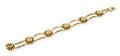 A 14 Karat Yellow Gold and Citrine Bracelet