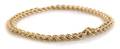 A 14 Karat Yellow Gold Rope Style Necklace