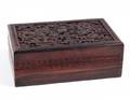 FINE ZITAN WOOD SCHOLARS BOX AND COVER