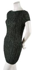 A Gianni Versace Cable Knit Dress