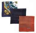 A Group of Three Hermes Pocket Squares
