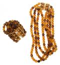 A Dominique Aurientis Amber Glass Beaded Parure