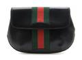 A Gucci Black Leather Clutch