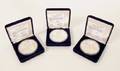 Three 1987 Americas Cup Commemorative Coins