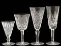 TWENTY PIECE WATERFORD CRYSTAL ASSEMBLED PART STEMWARE