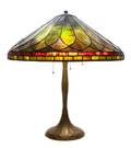 A Handel Leaded Glass Table Lamp