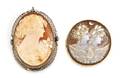 A Group of Shell Cameo Jewelry