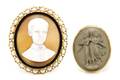 A Group of Victorian Cameo Jewelry