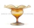 A Tiffany Favrile Glass Compote