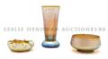 A Collection of Three Tiffany Favrile Glass Articles