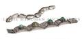 A Group of Two Sterling Silver Bracelets
