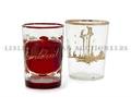 A Group of Two Glass Tumblers