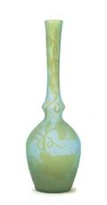 A Galle Cameo Glass Vase