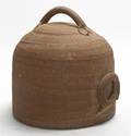 A Stoneware Lidded Vessel Byron Temple