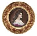 A Vienna Portrait Cabinet Plate