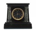 A Victorian Slate Mantel Clock