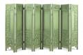 An Asian Eight Panel Floor Screen