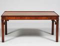 GEORGIAN STYLE FRUITWOOD LOW TABLE