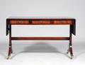 GEORGIAN STYLE MAHOGANY SOFA TABLE